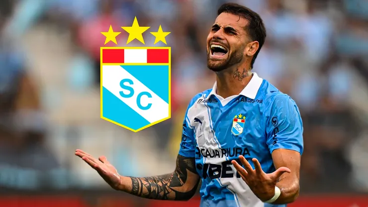 Felipe Vizeu impactado mientras juega con Sporting Cristal.