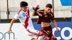 Perú vs. Venezuela por el Sudamericano Sub-17.
