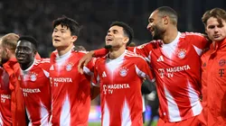 Jugadores del Bayern Múnich celebrando.