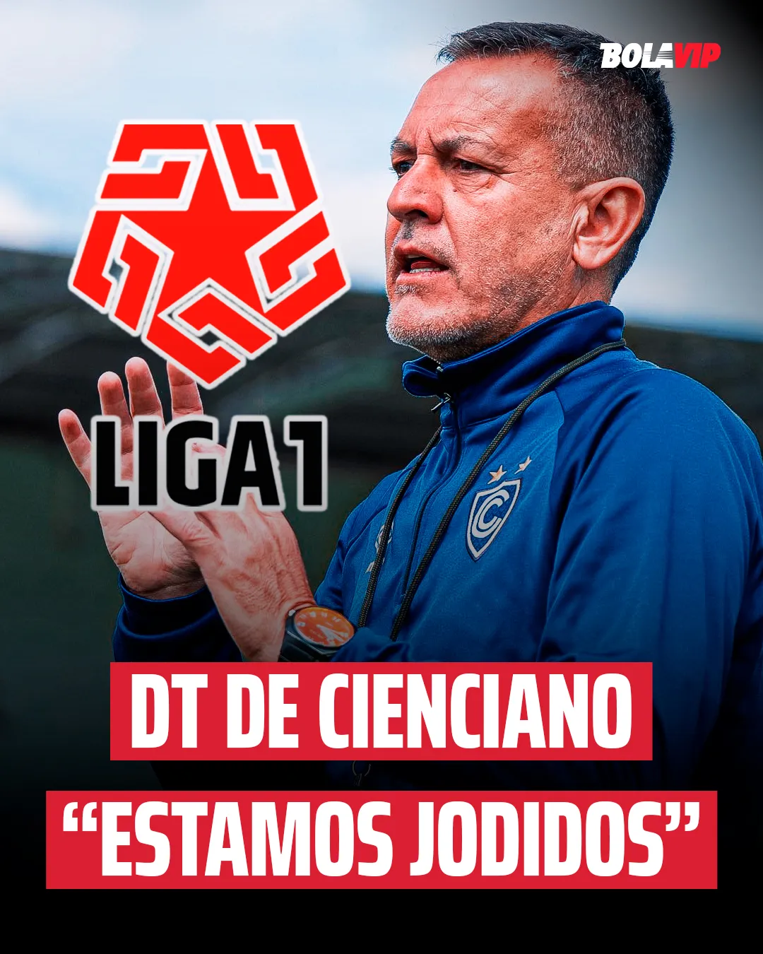 Horacio Melgarejo, técnico de Cienciano, cuestionó el accionar de algunos clubes de la Liga 1. (Foto: Producción Bolavip)