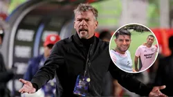 Carlos Desio, Carlos Zambrano y Miguel Trauco.