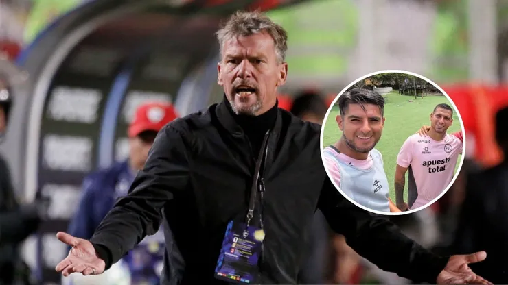 Carlos Desio, Carlos Zambrano y Miguel Trauco.