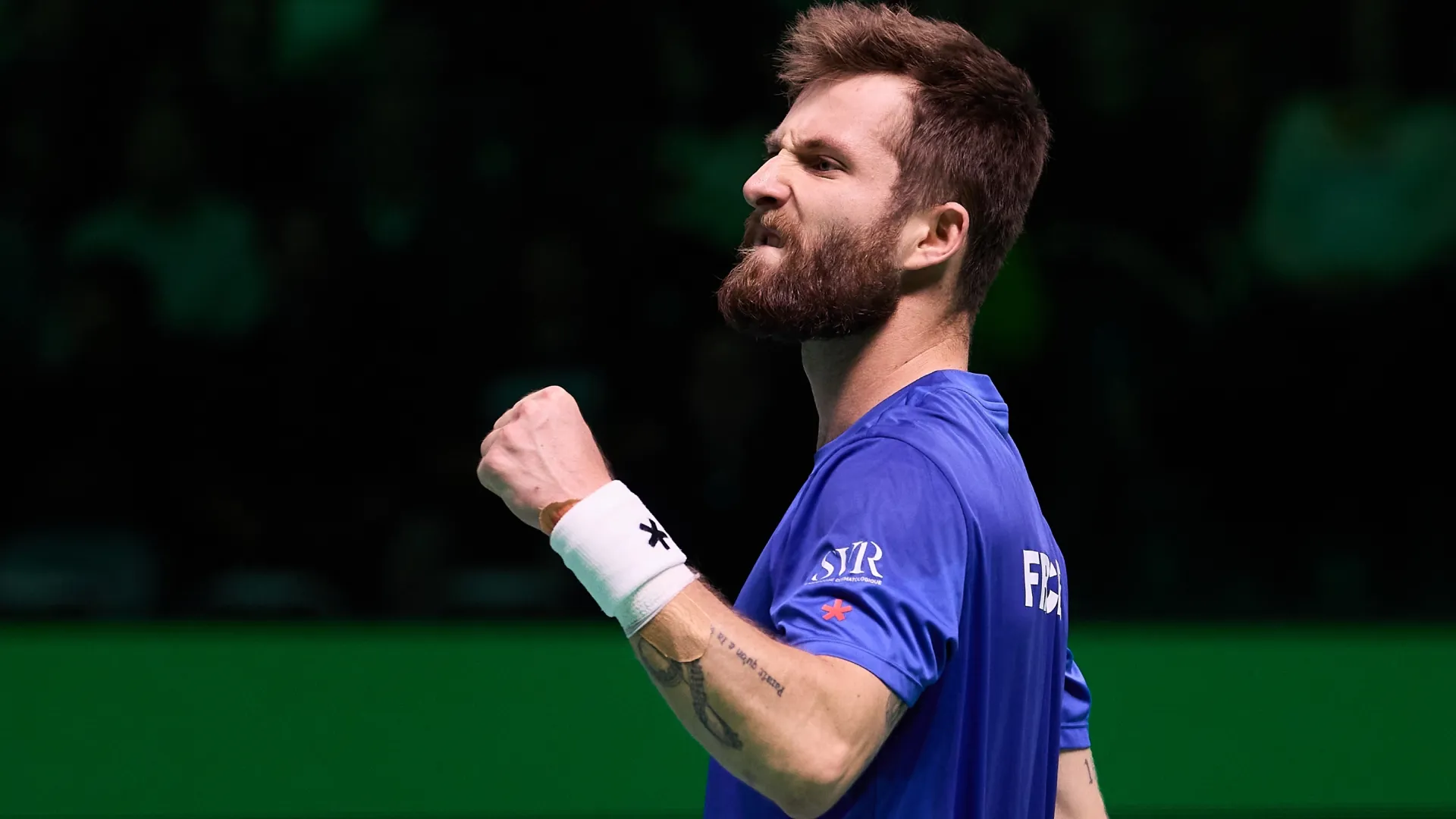 Corentin Moutet, de los tenistas más polémicos del circuito (Getty Images).