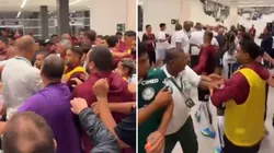 Confusión tras el partido entre Corinthians y Palmeiras.