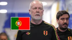 Mano Menezes en la Selección Peruana.