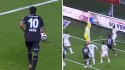 Asistencia de Sergio Peña