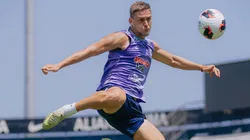 Federico Girotti en los entrenamientos de Alianza Lima.
