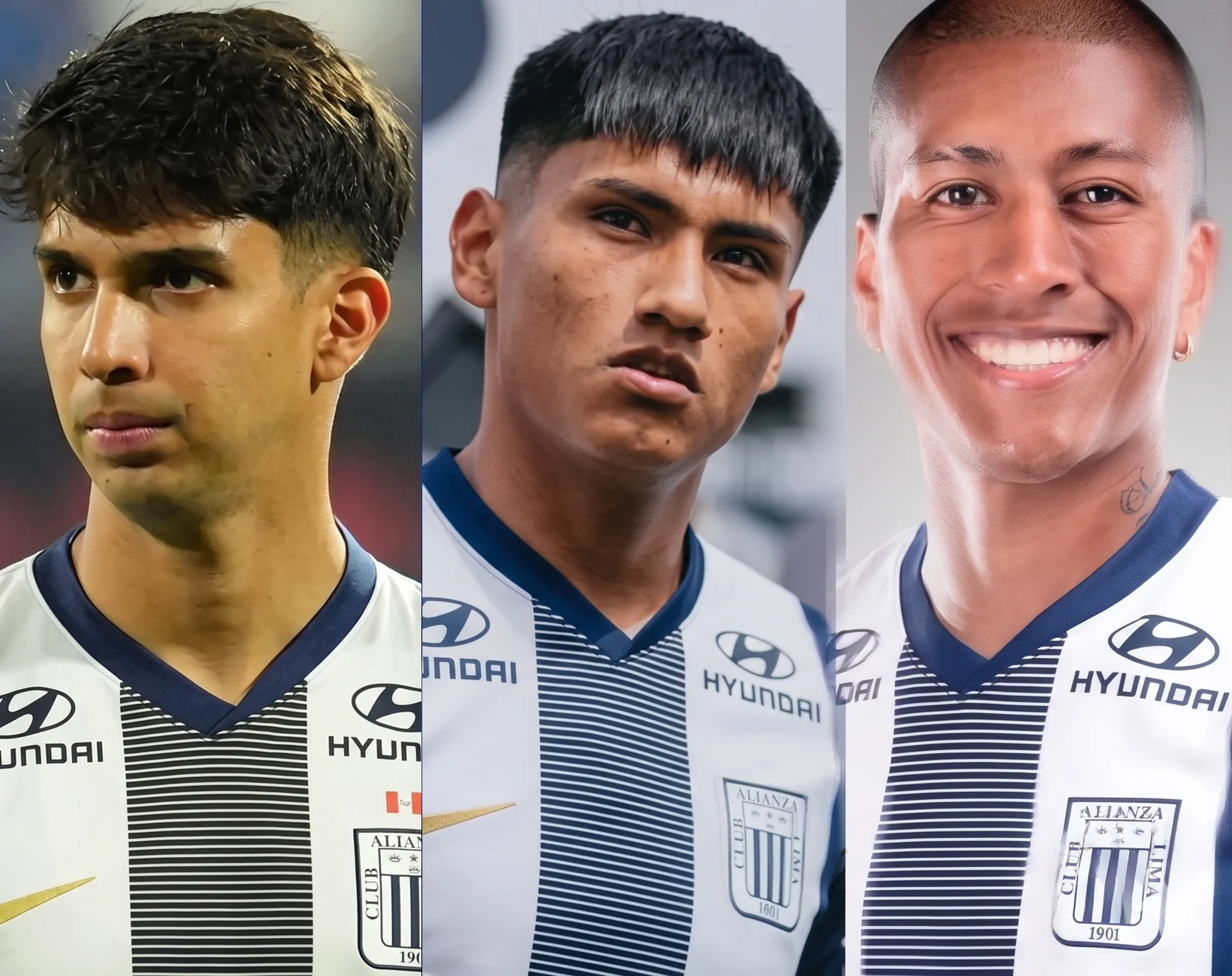 Alessandro Burlamaqui, Piero Cari y Pedro Aquino borrados de Alianza Lima. (Foto: Alianza Lima)