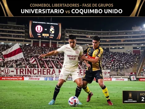Universitario 0-1 Coquimbo EN VIVO y GRATIS por la Copa Libertadores vía ESPN y Disney+: Gol de Zavala