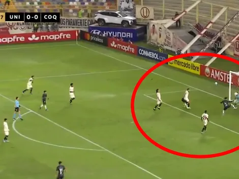 Coquimbo Unido aprovecha el error de Williams Riveros y anota el 1-0 contra Universitario