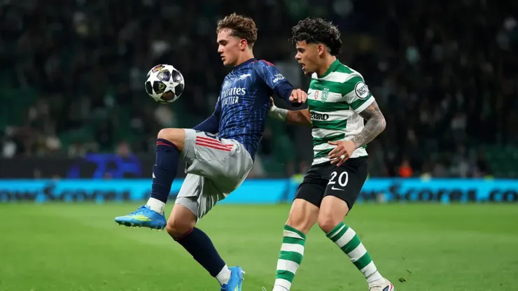 Arsenal vs. Sporting Lisboa por la Champions League.