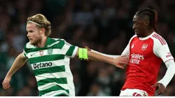 Arsenal vs. Sporting Lisboa por la Champions League.