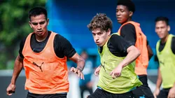 Entrenamiento de Sporting Cristal.