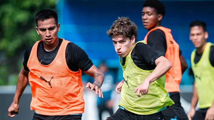 Entrenamiento de Sporting Cristal.