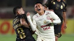 Jairo Concha en el partido entre Universitario vs. Coquimbo Unido.