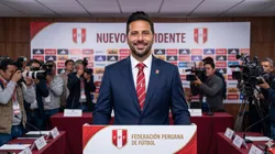 Claudio Pizarro como presidente de la FPF.