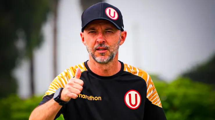 Javier Rabanal, actual entrenador de Universitario.