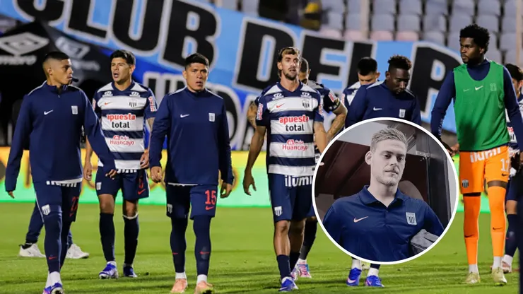 Jugadores de Alianza Lima.