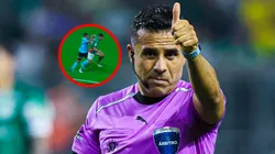 Árbitro Piero Maza, juez del Sporting Cristal vs. Palmeiras.