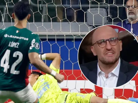 "Se tira al suelo": desde ESPN Brasil aceptan que no fue penal en contra Cristal y cuestionan a Palmeiras