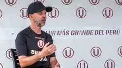 Javier Rabanal, DT de Universitario.