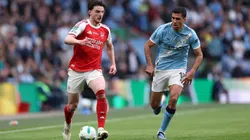 Manchester City venció por 2-0 al Arsenal en la final de la EFL Cup.