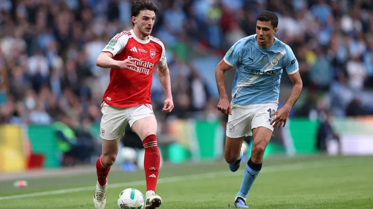 Manchester City venció por 2-0 al Arsenal en la final de la EFL Cup.