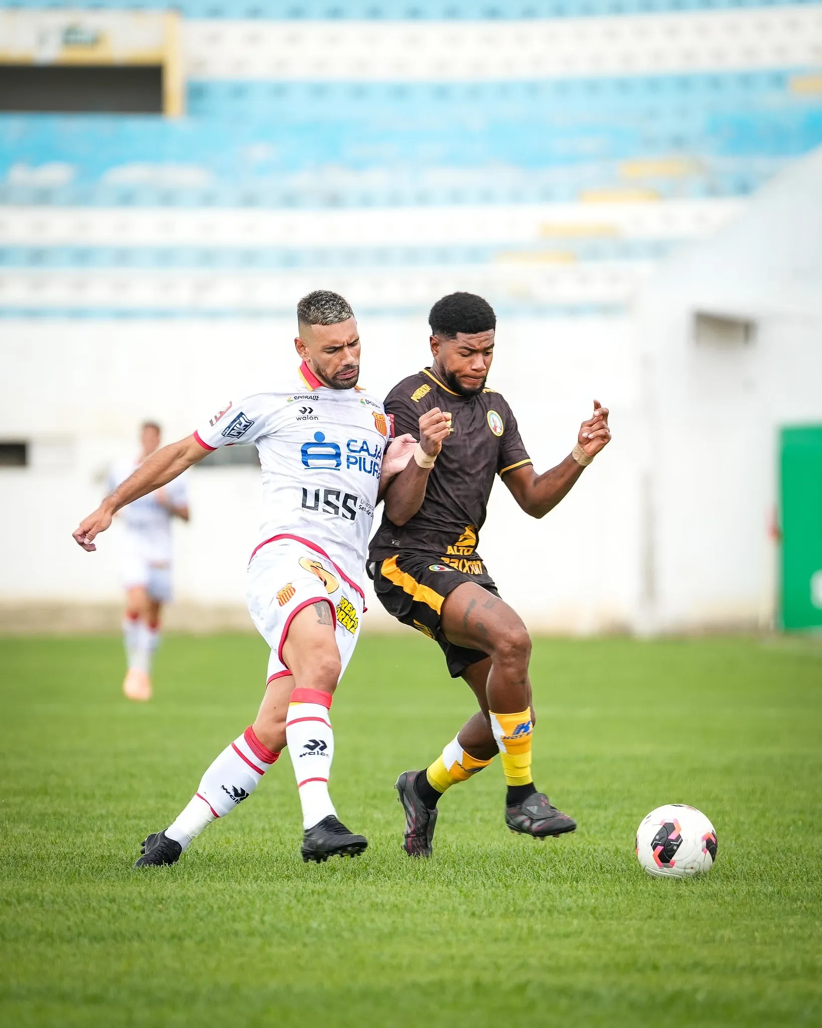 Nicolás Delgadillo en el partido entre Atlético Grau vs. Juan Pablo II. (Foto: Liga 1)