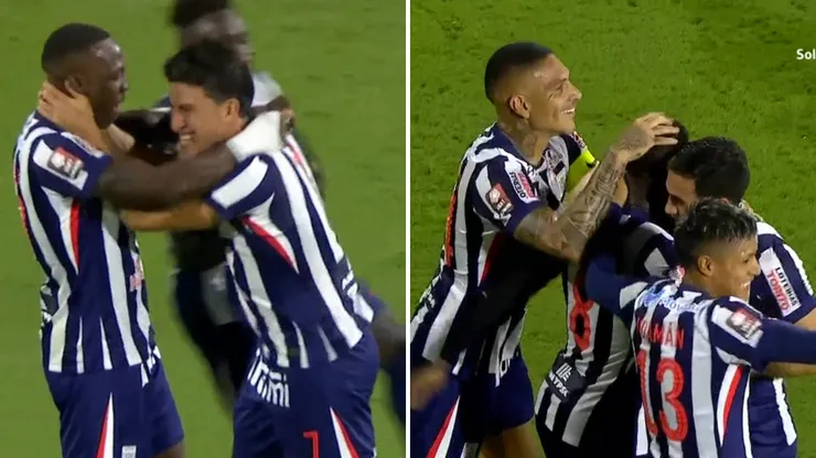 Celebración doble en Alianza Lima.