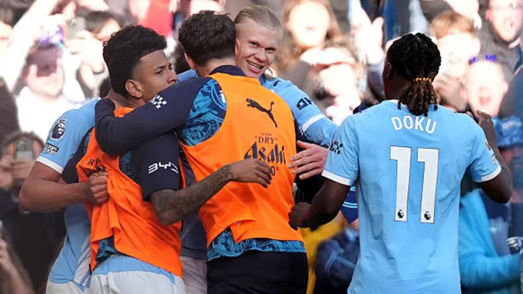 Manchester City venció 2-1 al Arsenal en Premier League.