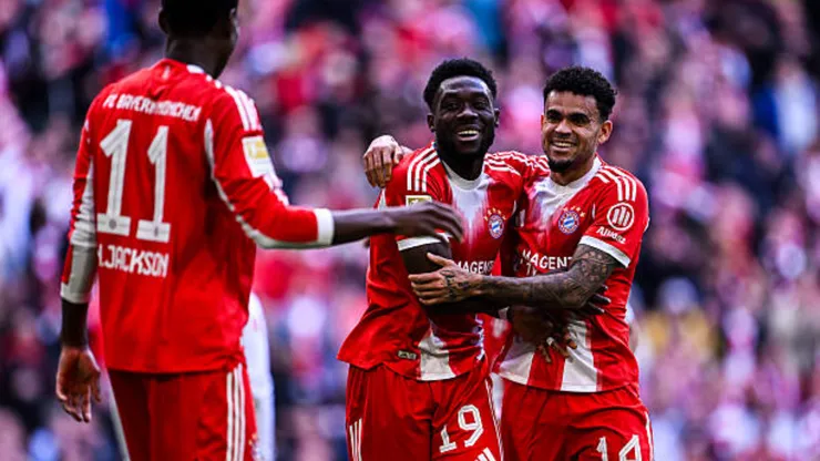 Luis Díaz salió campeón de la Bundesliga y podría romper el récord de James Rodríguez.