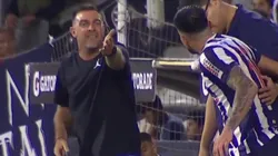 Pablo Guede y Alan Cantero protagonistas en Matute por momento tenso.