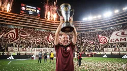 Javier Rabanal celebrando.
