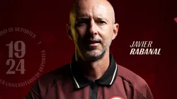 Universitario tomó esta decisión sobre el futuro de Javier Rabanal.
