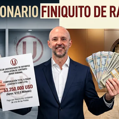 La fortuna que pagará Universitario a Javier Rabanal por despedirlo tras malos resultados