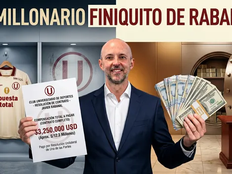 La fortuna que pagará Universitario a Javier Rabanal por despedirlo tras malos resultados