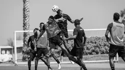 Entrenamiento de Universitario.