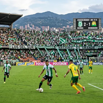 Atlético Nacional 0-0 Bucaramanga EN VIVO y GRATIS por la Liga DIMAYOR vía Win: Minuto a minuto