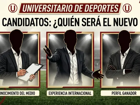 Los tres técnicos que tiene Universitario para reemplazar al despedido Javier Rabanal