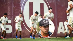 Entrenamiento de Universitario.