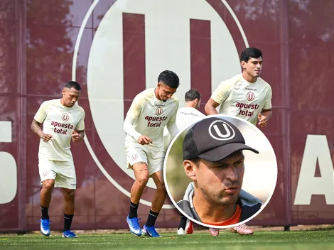 Jorge Araujo y su primera decisión clave en Universitario