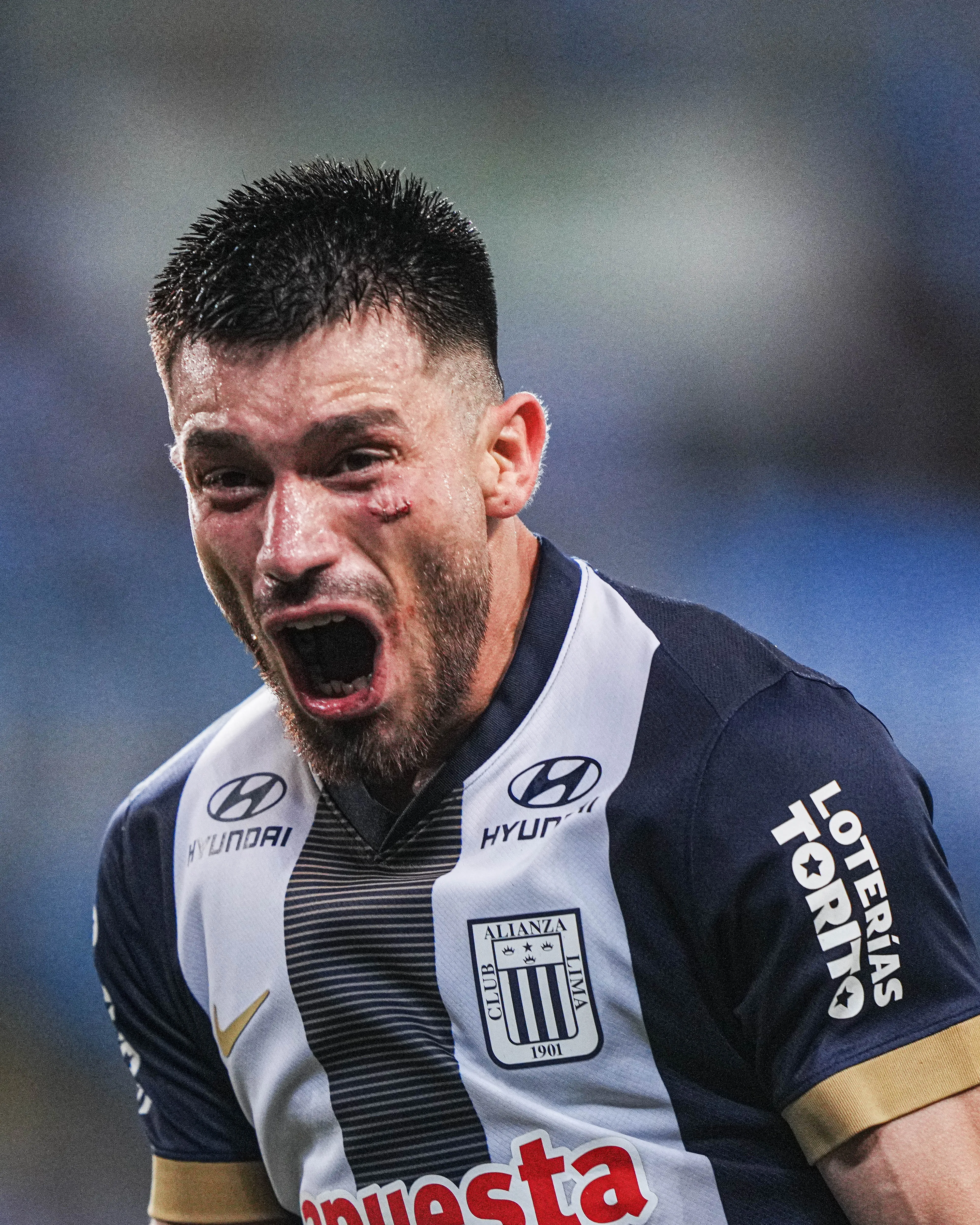 Alan Cantero festejando un gol con Alianza Lima. (Foto: Liga 1)