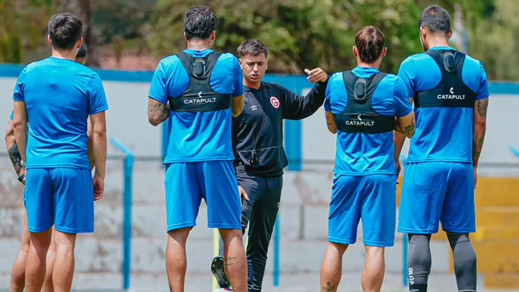 Entrenamiento de Deportivo Garcilaso