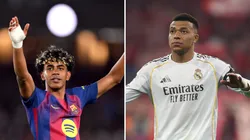 Lamine Yamal y Kylian Mbappé.