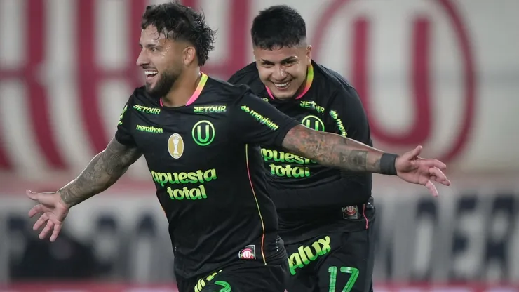 Caín Fara y Jairo Concha celebrando.
