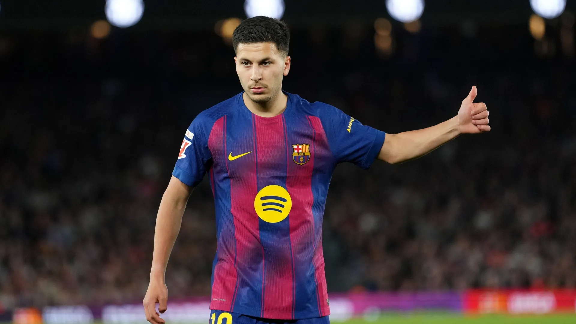 Roony Bardghji, joven atacante del Barça (Getty Images).