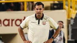 Jorge 'Coco' Araujo, en su debut como interino con Universitario ante Deportivo Garcilaso.