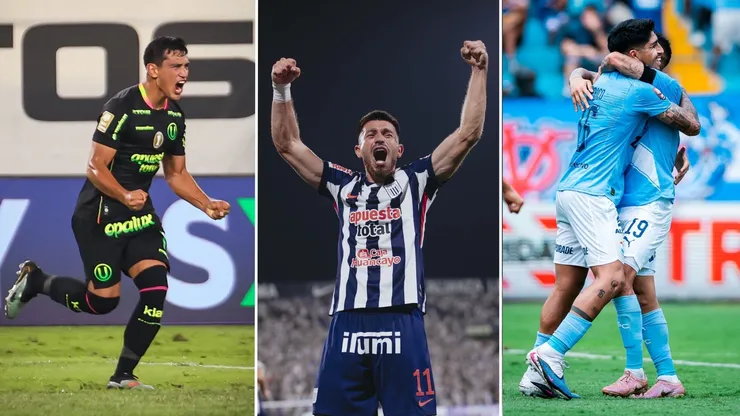 José Rivera, Alan Cantero, Luis Iberico y Yoshimar Yotún.