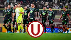 El plantel de Universitario en su partido ante Deportivo Garcilaso con la camiseta alterna.