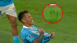 Santiago González anotó el 1-0 de Cristal vs. Junior por Libertadores.